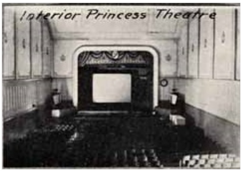 Interior of Princess Theatre